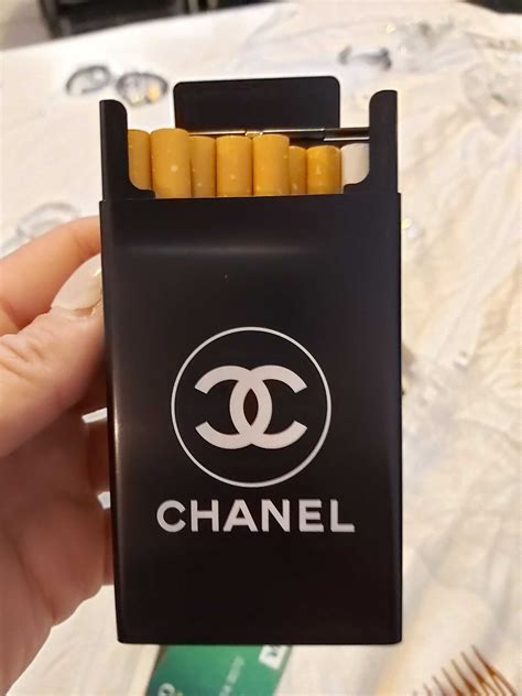 chanel cigarettes case|chanel vanity case size.